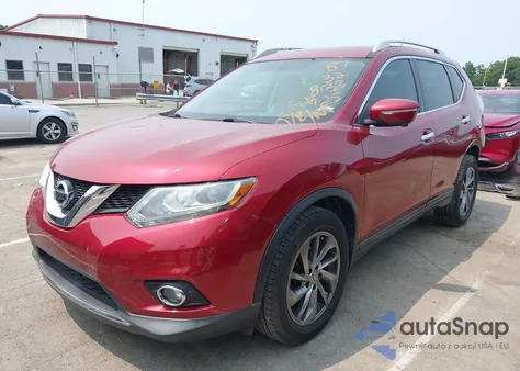 2015 Nissan Rogue Sl z USA, uszkodzony, nr VIN 5N1AT2MT7FC848133